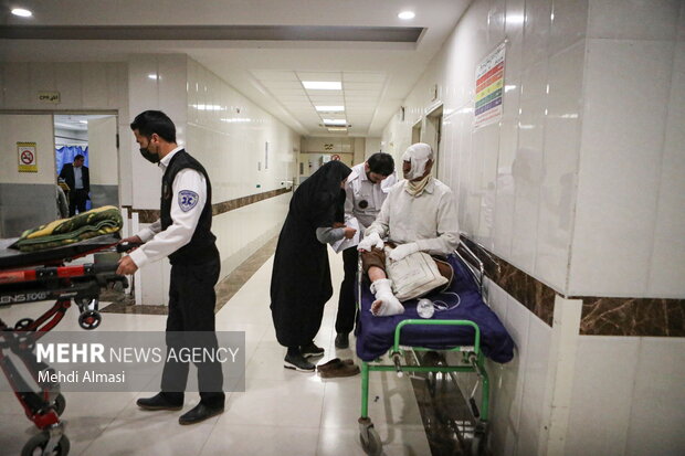 تعداد مصدومان حادثه محله جوانمرد به ۲۵ نفر رسید