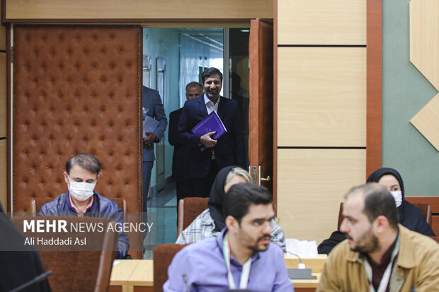 نشست خبری هادی طحان نظیف سخنگوی شورای نگهبان صبح روز چهارشنبه ۲۴ اسفند ماه ۱۴۰۱ با حضور اصحاب رسانه برگزار شد