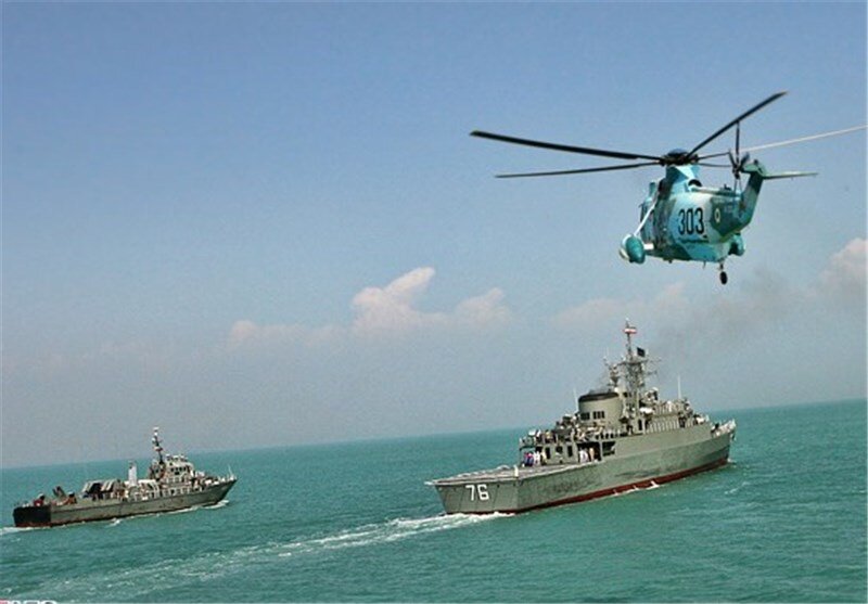 شمالی بحر ہند میں ایران، روس اور چین کی مشترکہ بحری مشقیں