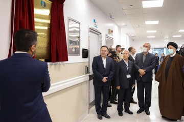 آیت اللہ رئیسی نے کینسر کے علاج کے جدید ترین مرکز کا افتتاح کردیا