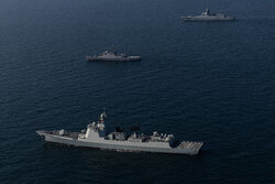 Iran-China-Russia trilateral naval drill in Sea of Oman