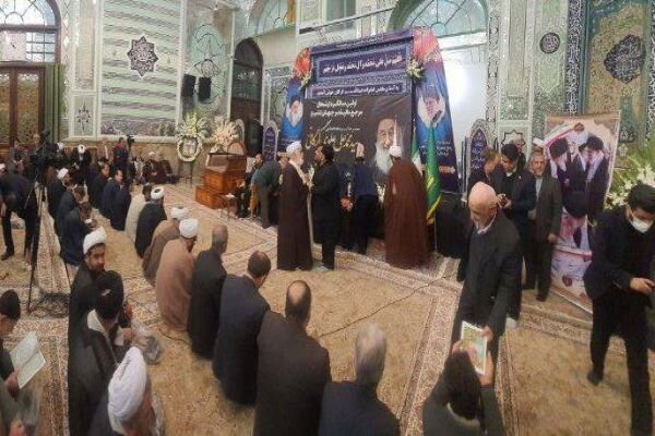 نخستین سالگرد ارتحال آیت الله علوی در گرگان برگزار شد نخستین سالگرد ارتحال آیت الله علوی در گرگان برگزار شد