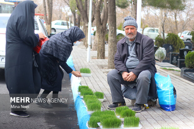 آخرین پنج شنبه سال1401 در وادی رحمت تبریز