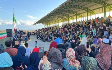 جشن ملی نوروزگاه در شهرستان آق‌قلا برگزار شد