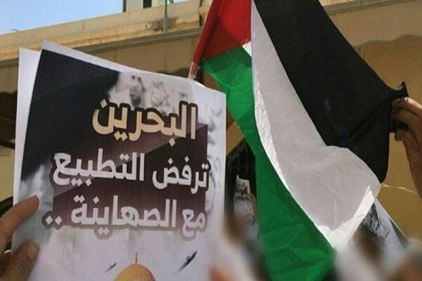 طنین شعار «مرگ بر اسرائیل» در مراسم نماز جمعه مردم بحرین+ فیلم