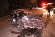 تصادف در نظرآباد یک کشته برجا گذاشت