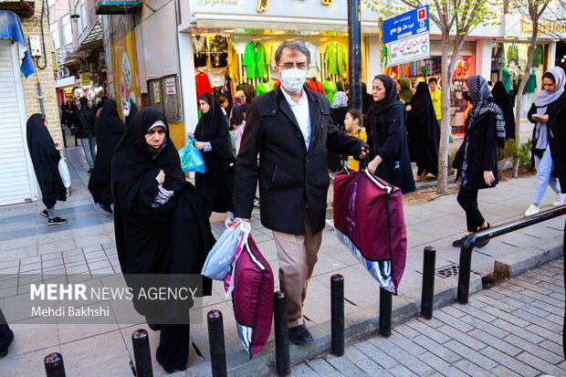 Qom market ahead of Nowruz