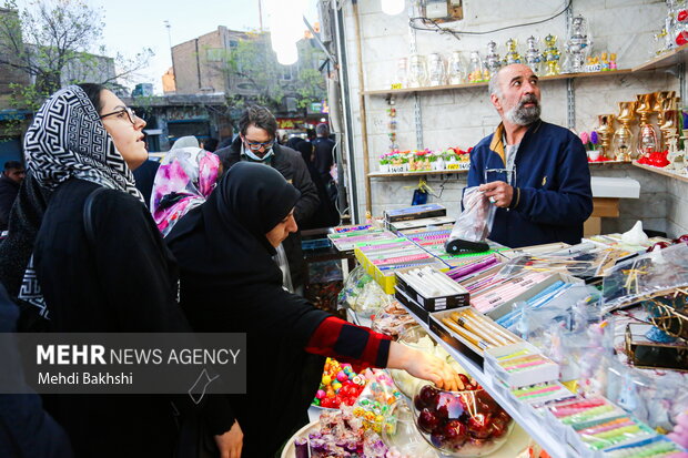 Qom market ahead of Nowruz