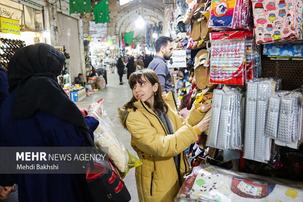 Qom market ahead of Nowruz