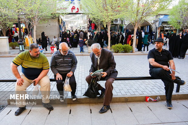 Qom market ahead of Nowruz