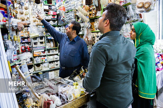 Qom market ahead of Nowruz