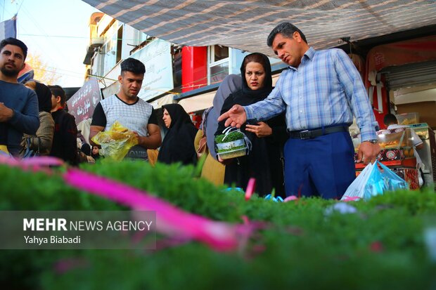 تب و تاب بازار نوروزی کرمانشاه