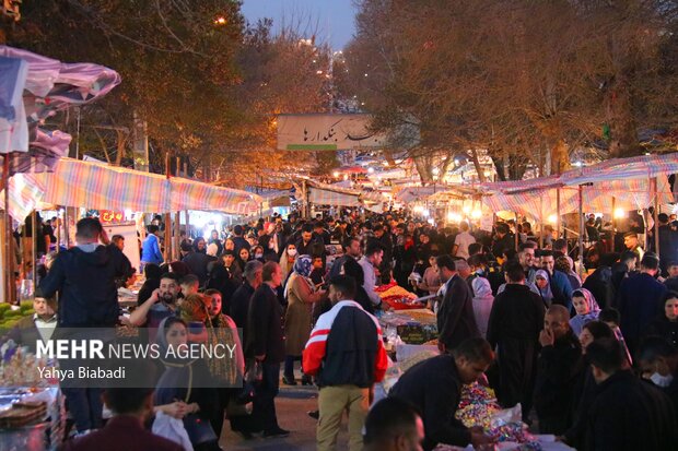 Kirmanşah çarşısında Nevruz heyecanı