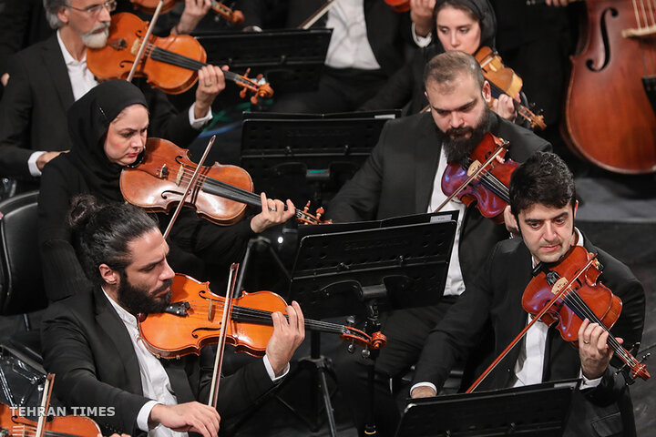 Concert of Tehran Symphony Orchestra at Fajr Music Festival