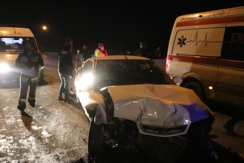 ۲ حادثه ترافیکی در اصفهان ۱۰ مصدوم و یک فوتی داشت