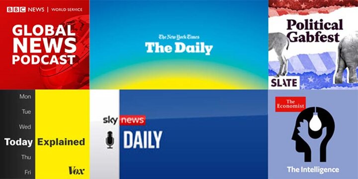 List of News Websites and News Podcasts