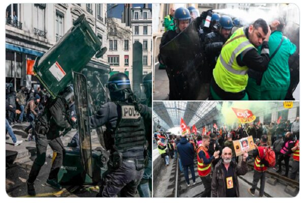 Iran slams French police violence against protestors 