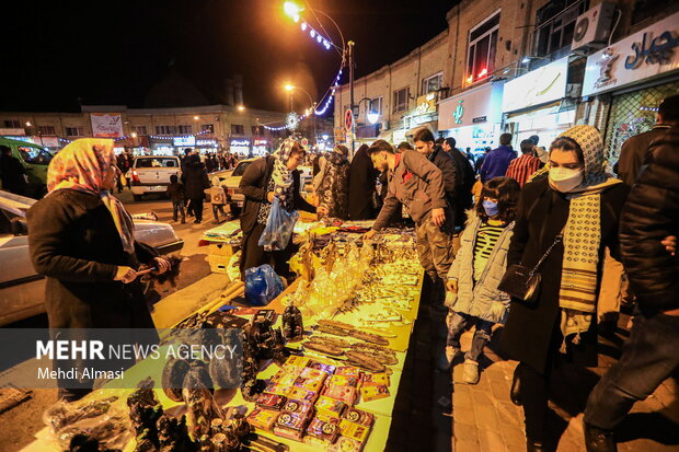 کوچه و بازار زنجان در آستانه نوروز