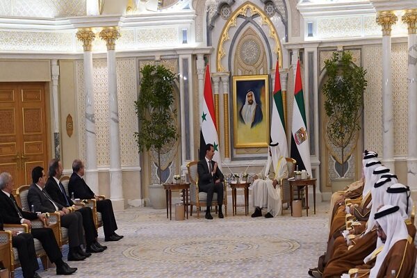 سوريه،امارات،بشار،اسد،عربي،بن،روابط،رئيس،زائد،محمد،كشورهاي
