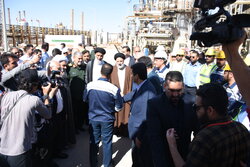 صوبۂ خوزستان ایران میں آبادان ریفائنری کے دوسرے فیز کا افتتاح