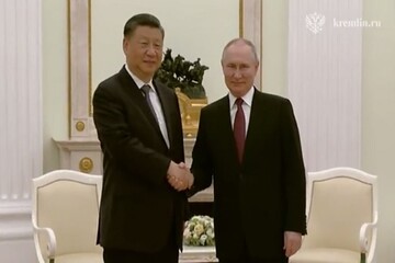 رؤسای جمهور روسیه و چین دیدار کردند