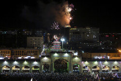 New year celebration in Imam Reza (as) holy shrine