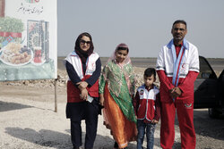 استقبال از مسافران نوروزی در بوشهر