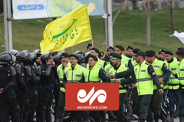 تصاویری از رزمایش اقتدار نوروزی فرماندهی انتظامی تهران بزرگ