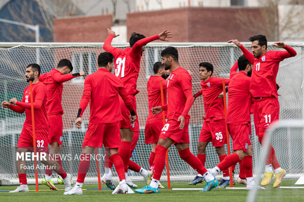 اولین جلسه تمرین تیم ملی فوتبال ایران در سال ۱۴۰۲ عصر روز یکم فروردین در محل کمپ تیم‌های ملی برگزار شد