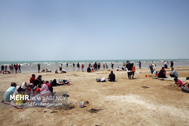 Yerli turister Nevruz Bayramı tatilinde Buşehr eyaletine akın etti