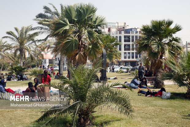 Yerli turister Nevruz Bayramı tatilinde Buşehr eyaletine akın etti