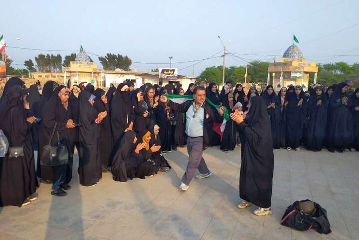 نمایش «قهرمان وطن» در ۷ یادمان خوزستان اجرا شد