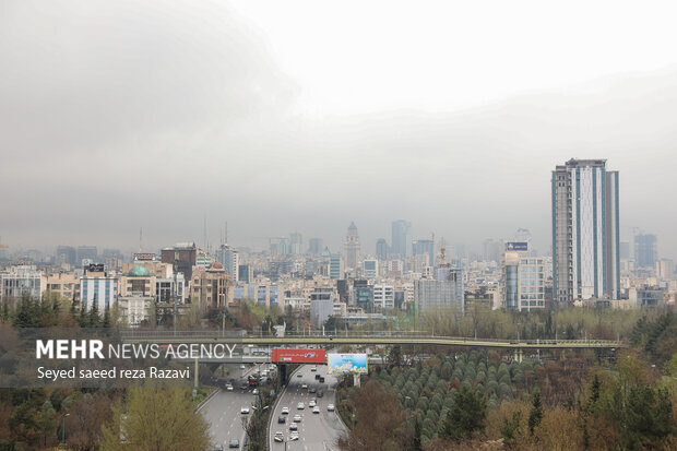 Tehran streets during Nowruz holidays