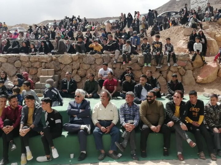 جشن دورهمی نوروز در بخش آسفیچ شهرستان بهاباد برگزار شد