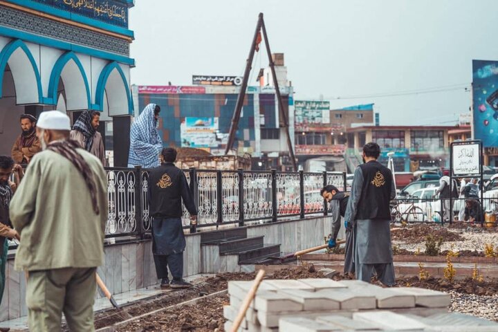 اقدام جهادی جوانان کابل برای همراهی با ساکنان قدس شریف + فیلم