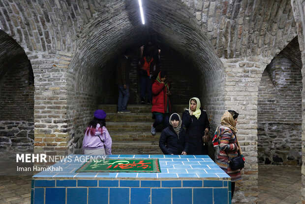 Nevruz yolcuları Hemedan kentinde