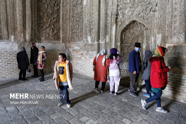 Nevruz yolcuları Hemedan kentinde