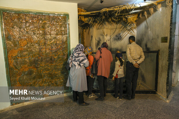 حضور میهمانان نوروزی در «موزه جنگ خرمشهر»