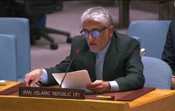 امریکہ بین الاقوامی قوانین کی خلاف ورزی کررہا ہے، ایرانی مندوب کا اقوام متحدہ کے اجلاس سے خطاب