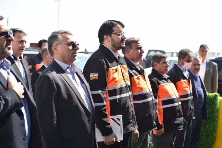 بازدید وزیر راه از آزادراه کرج - قزوین و راهدارخانه زیاران