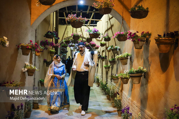 Tourists visit beautiful Yazd city in Nowruz
