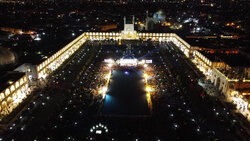 بزرگترین جشن آغاز ماه مبارک رمضان در نصف جهان