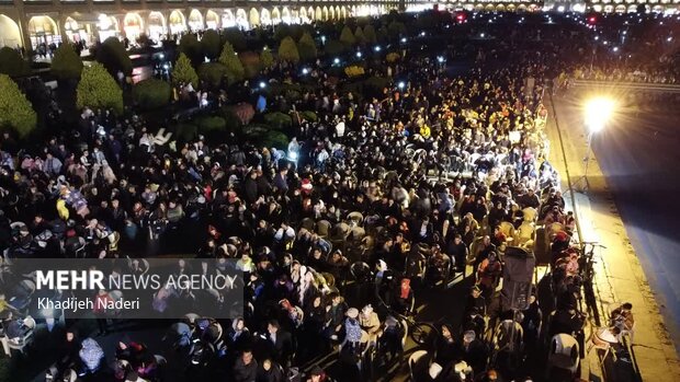 بزرگترین جشن آغاز ماه مبارک رمضان در نصف جهان