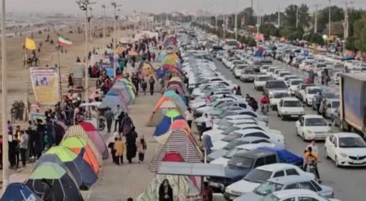 شهرستان گناوه میزبان ۲ میلیون نفر از مسافران نوروزی بوده است