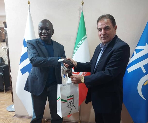 حضور سفیر کنیا در فدراسیون فوتبال ایران