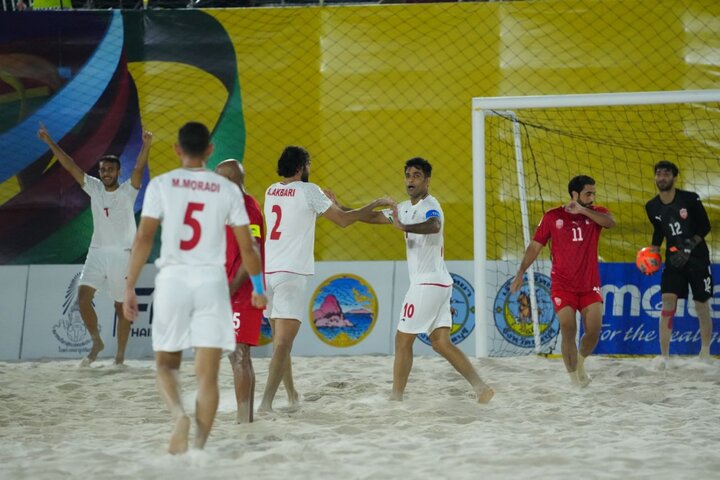 İran Plaj Futbolu Milli Takımı 3-1 Azerbyacan'ı yendi
