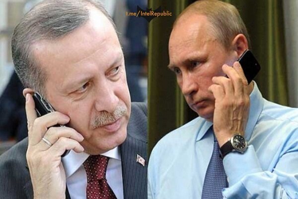 گفت‌وگوی تلفنی پوتین و اردوغان درباره عادی‌سازی روابط آنکارا-دمشق