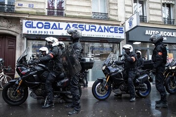 فرانس، میکرون حکومت کے خلاف مظاہرے جاری،نہتے شہریوں کے خلاف پولیس کے خصوصی دستے کی وحشیانہ کاروائیاں