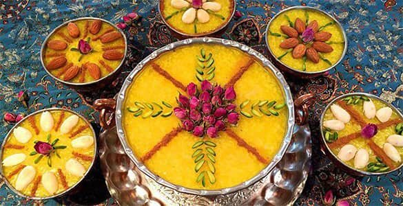 İran mutfağının vazgeçilmez tatlıları