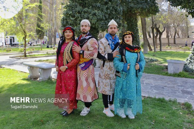 Falakol Aflak Castle during Nowruz holidays